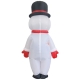 Надувной карнавальный костюм Снеговик